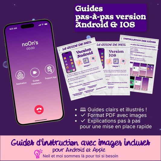 Kit dâicĂŽnes dâapplications ScellĂ©-Raton đŠ Donne du style Ă ton tĂ©lĂ©phone !