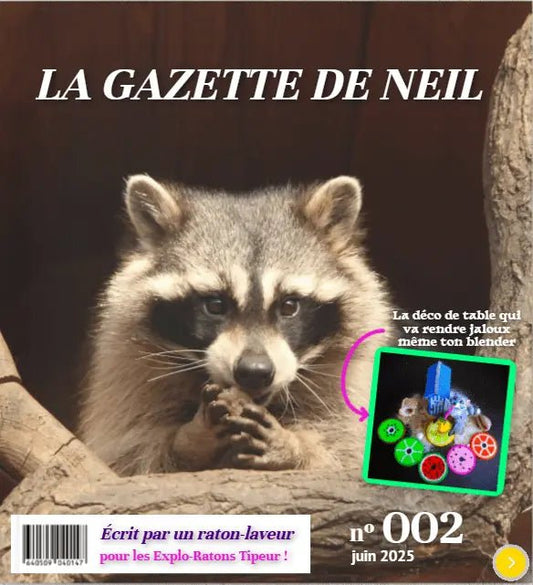 Gazette de Neil n°002 - L’enquête fruitée du mois est servie ! - Scellé-Raton