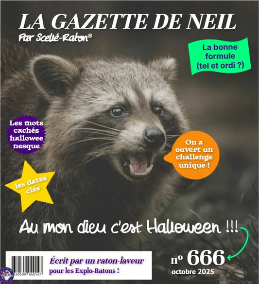 Gazette de Neil n°666 – Spéciale Halloween 🎃 Sorcellerie créative & frissons poilus