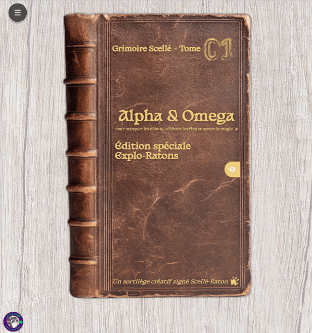 🛠 Kit DIY scrap - "Je crée mon mode de pensée Alpha & Omega"